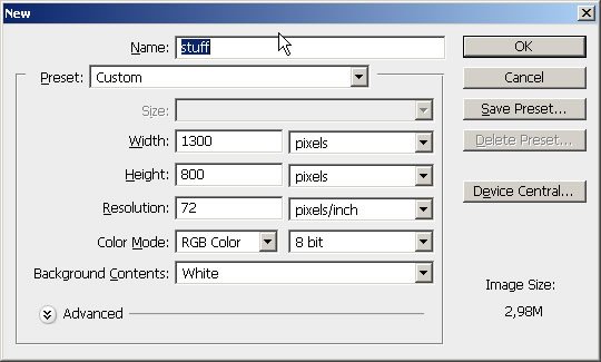 طراحی سایت افقی در فتوشاپ